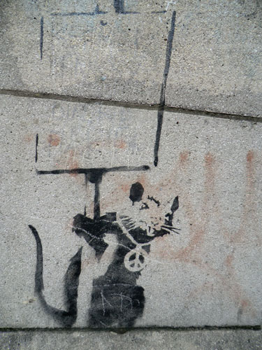 Banksy - Mount Pleasant Rat