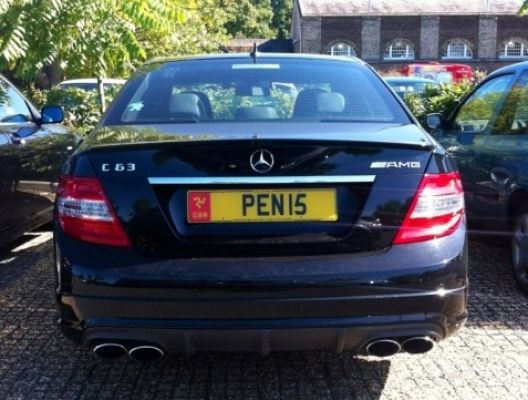 PEN15 number plate