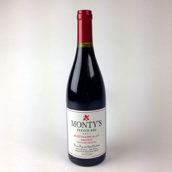 Monty’s Red: Vin de Pays des Côtes Catalan 2007